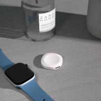 Chargeur sans fil multifonctionnel 4 en 1 pliable avec logo personnalisé, chargeur rapide 3W pour montre et écouteurs, OEM