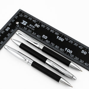 Nuevos Bolígrafos de Metal con Cubierta de Cuero PU Colorida y Logotipo Grabado con Láser - Product Image 6