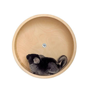 Roue d'exercice en <span class=keywords><strong>bois</strong></span> pour chinchillas, montable, <span class=keywords><strong>maison</strong></span> pour animaux de compagnie - Product Image 1