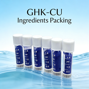 Péptido GHK-Cu al 99%+ 50mg/100mg AHKCU GHKCU Polvo Liofilizado para Reparación de la Piel <span class=keywords><strong>CAS</strong></span> 89030-95-5 Péptido de Cobre GHK-Cu - Product Image 3