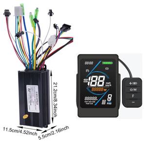 500W cyclomoteur <span class=keywords><strong>Kit</strong></span> <span class=keywords><strong>vélo</strong></span> <span class=keywords><strong>électrique</strong></span> moyeu de <span class=keywords><strong>roue</strong></span> VTT <span class=keywords><strong>arrière</strong></span> Modification accessoires E-Bike pièces essentielles mètre - Product Image 2