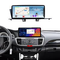 Lecteur multimédia automobile Aijia pour Honda Accord 9e génération (2014-2017) LHD, écran 12,3 pouces, kit complet avec faisceau de câblage et cadre de tableau de bord
