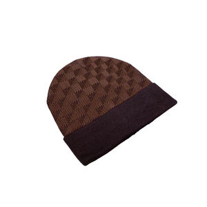 5 Farben Großhandel Freizeit Mode High-End Luxus-Serie Designer Karo-Serie Reine Baumwolle Mütze - Product Image 3