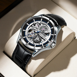 Nouvelle <span class=keywords><strong>Montre</strong></span> Homme en Acier Inoxydable 2026, Boîtier 43mm, <span class=keywords><strong>Tourbillon</strong></span> Creux, <span class=keywords><strong>Montre</strong></span>-Bracelet Mécanique Haut de Gamme, Tendance Affaires - Product Image 5