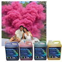 OEM&ODM Liquide de fumée coloré pour machine à fumée, pour révélation du sexe, fête, baby shower, anniversaire, scène, Nouvel An, mariage