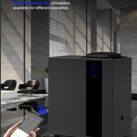 Diffuseur d'arômes électrique sans eau 4000m³ avec écran tactile intelligent et contrôle par application, pour usage en chambre d'hôtel, en métal