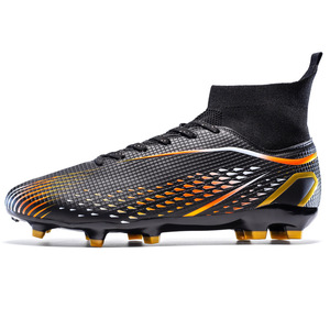 Zapatos de Fútbol Xunhe de Caña Alta, Tacos Genuinos Antideslizantes, Zapatos Deportivos para Adultos y Niños, Zapatos de Entrenamiento Profesional para <span class=keywords><strong>Hombre</strong></span> con Entresuela de EVA - Product Image 3