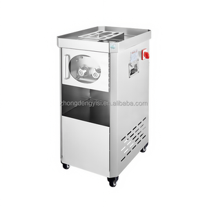 Machine à découper automatique électrique commerciale en acier inoxydable pour filets de poulet, viande de porc et de bœuf frais, et tranches de viande - Product Image 1