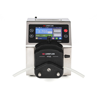 Bomba Peristáltica Automática Lead Fluid BT600F, Bomba Dosificadora de Productos Químicos Industriales con Controlador