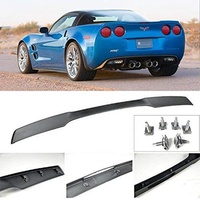 Aileron de coffre en ABS noir mat pour Chevrolet Corvette C6 2005-2014 Z06 ZR1