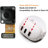 Caméra SLAM de remplacement en niveaux de gris pour casque Meta Quest 3/Quest 3S, caméra RGB VST universelle pour l'axe droit