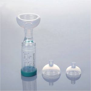 人間とペットのための高品質の再利用可能なPVCとシリコーン<span class=keywords><strong>MDI</strong></span>喘息チャンバーエアロゾルスペーサー吸入器エアロゾルスペーサー - Product Image 1