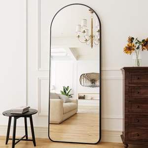 2025 Trending Custom Aluminum <b>Frame</b> Full-Length Wall Hanging Leaning Body <b>Mirror</b> Stand Living Room Furniture - Product Image 1