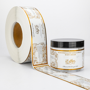 Etiqueta Personalizada Minimalista para Envases de Productos de Aceites Esenciales Orgánicos, para Suero de Pachulí Ayurvédico y Botellas de Vidrio para el Cuidado de la Piel - Product Image 3