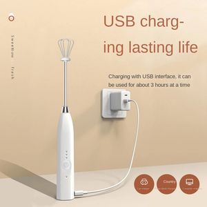 <span class=keywords><strong>เครื่อง</strong></span>ตีฟองนมไฟฟ้าแบบมือถือไร้สาย,<span class=keywords><strong>เครื่อง</strong></span>ผสมไฟฟ้า USB สำหรับ<span class=keywords><strong>กาแฟ</strong></span>สีขาว - Product Image 5