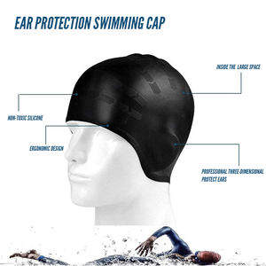 <span class=keywords><strong>Gorro</strong></span> de natación para adultos con logotipo personalizado <span class=keywords><strong>gorro</strong></span> de natación de látex de silicona para uso en <span class=keywords><strong>piscina</strong></span> - Product Image 4