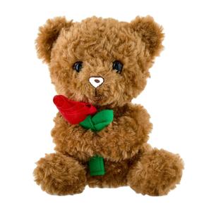 ตุ๊กตาหมีเท็ดดี้สีน้ำตาลวาเลนไทน์คุณภาพสูงสั่งทำพิเศษ ขนนุ่ม ขายส่ง - Product Image 1