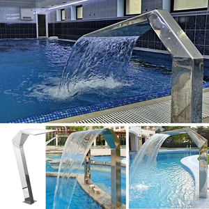 <span class=keywords><strong>น้ำตก</strong></span>กลางแจ้งสระว่ายน้ำหินสแตนเลสสระว่ายน้ำที่ทันสมัย<span class=keywords><strong>น้ำตก</strong></span>สระว่ายน้ำ<span class=keywords><strong>น้ำตก</strong></span> - Product Image 2