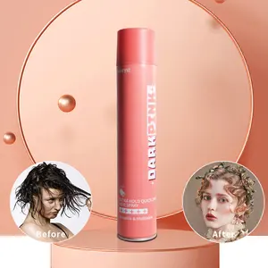 Factory Custom Wholesale Hair Spray Strong Holding Spray OEM ODM Private Label Strong Styling Hair Spray For Wedding Photos