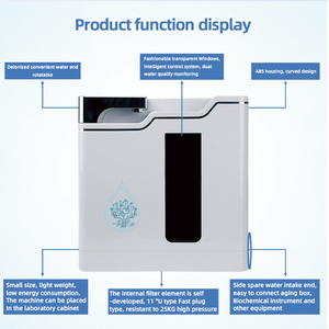 Système de surveillance de la qualité de l'eau Liding SML-E-RO-30, purificateur de laboratoire, affichage en temps réel de la résistivité/température, filtre à osmose inverse - Product Image 5