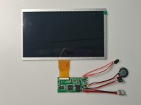 Module LCD TFT 10.1 pouces résolution 1024*600 avec écran tactile CTP et entrée AV Hd-M VGA Carte contrôleur Lcd universelle