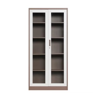 Màu xám đen kim loại tambour cửa trượt Tủ <span class=keywords><strong>4</strong></span> ngăn kéo Kệ thép Tủ hồ sơ - Product Image 4