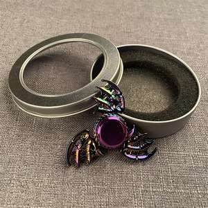 Ala de dragón de aleación de Zinc, giroscopio de mano giratorio de aleación de Zinc de colores, dorado y púrpura, juguete de regalo de Boutique - Product Image 3