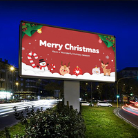 Écran LED mural extérieur à entretien frontal P2.5 P3 P4 P5 P6 P8 – Panneau d'affichage LED pour centres commerciaux et publicité de magasins de rue