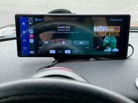 Vente chaude 10.26 pouces Portable écran tactile Carplay 4K Dash CAM ADAS GPS sans fil Carplay et Android Auto lecteur multimédia