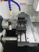 Tour CNC de haute précision modèle CK6150/2000 par Supertech |   Assure un traitement précis et des performances durables