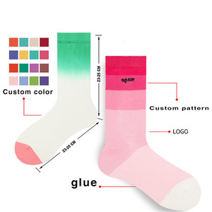 Calcetines de Vestir de Algodón Peinado Coloridos para Hombre con Logo Personalizado OEM de Alta Calidad - Product Image 6