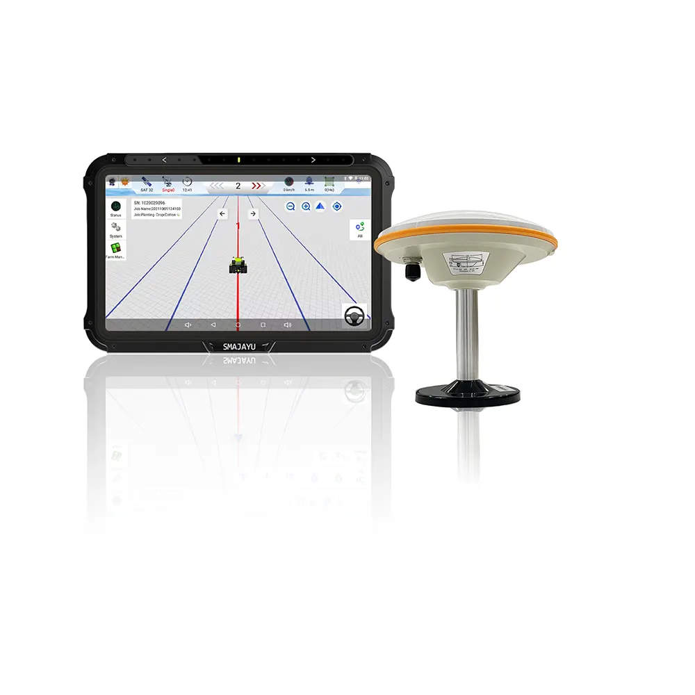 Traktör desteği AB hattı için SMAJAYU JY100 Android traktör rehberlik sistemi