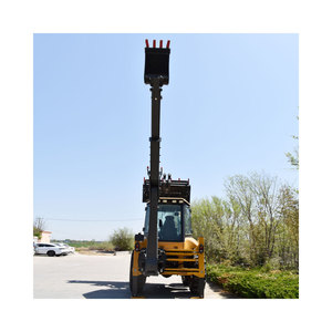 รถแบคโฮล้อเดอร์ที่ได้รับการรับรองมาตรฐาน CE สำหรับพื้นที่ขรุขระและสภาพการทำงานที่ยากลำบาก ระบบขับเคลื่อน 4x4 - Product Image 6