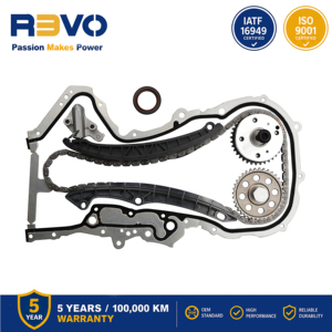 Kit Catena di Distribuzione REVO 719758 per Motore CNVA CAXA EA111 Audi A3 SKODA OCTAVIA VW <span class=keywords><strong>GOLF</strong></span> OE 03C105209BE 03C109507M 03C109158 - Product Image 1