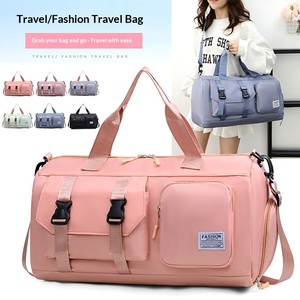 Sac de sport de voyage léger avec séparation sec/humide, compartiment à chaussures indépendant, idéal pour le week-end, la gym et les entraînements - Product Image 2