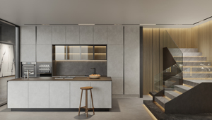 Thiêu kết đá bếp đảo 1200x2700 thiêu kết đá 3 mét Carbon Rock tấm Tường thiêu kết đá tấm - Product Image 6