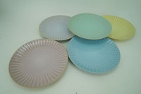 Service de table Arcopal en grès et porcelaine, finition vernie, style américain, pour fêtes, avec logo personnalisé, technique céramique moderne, pour les fêtes