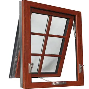 D-TOP SHENZHEN 2023 large french swing crank type casement window cheap aluminum windows aluminum glass crank window For house