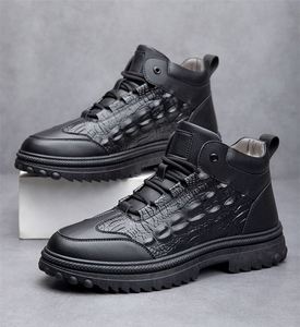 Winter New Men's Cotton Shoes Outdoor Warm Winter Snow <b>Boots</b> - Product Image 6