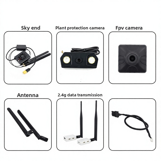 SIYI Model Aircraft Remote Control MK15 Receiver FM30 High-Frequency Head HM30 Camera Card Recording Data Transmission Cable 32