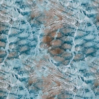 Film de transfert d'eau à veinage marbré vert et bleu, haute stabilité, soluble dans l'eau, pour îlots de cuisine, options de commande personnalisées
