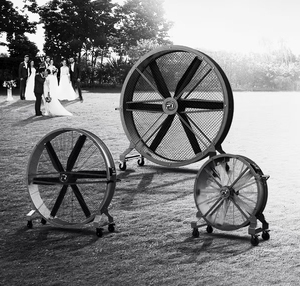 Mới nóng bán đứng Quạt sàn công nghiệp Quạt 84 inch biểu tượng tùy chỉnh AC Quạt điện - Product Image 1