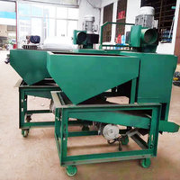 Machine de criblage multi-usages pour céréales, machine de criblage pour l'élimination des impuretés des graines de melon, séparateur double couche