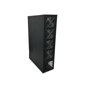 8 GPU Metal Case <b>Computer</b> Frame Rack Kit With Fully-Loaded Motherboard PSU & <b>Fans</b>-ATX Style Stocked Product Atx Psu - Product Image 6