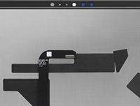 Écran tactile LCD de 12,3 pouces pour Microsoft Surface Pro 4 1724, assemblage d'écran tactile avec plaque tactile 2736*1824