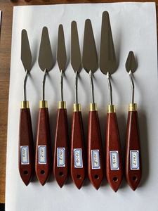 <span class=keywords><strong>Espátula</strong></span> Metálica Multiángulo para <span class=keywords><strong>Pintura</strong></span> <span class=keywords><strong>al</strong></span> <span class=keywords><strong>Óleo</strong></span> <span class=keywords><strong>con</strong></span> Mango de Madera - Product Image 4