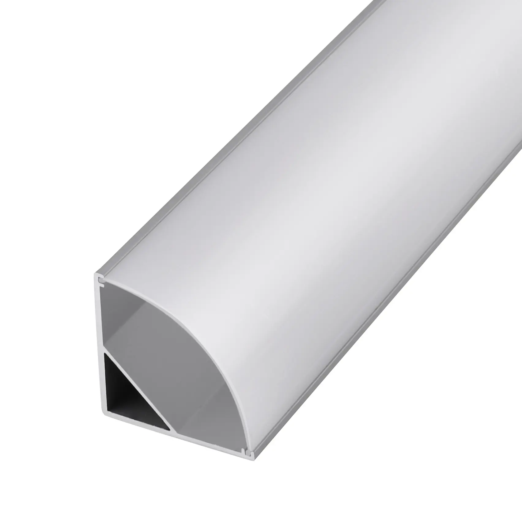 Customized Led Strip Corner Flexible Aluminum Profiles Angle Corner Mounted Aluminum Housing Linear Profile Led Channel