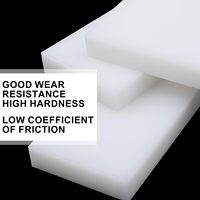 Bloc de fixation en UHMWPE (Polyéthylène à très haut poids moléculaire) pour revêtements de sol d'ingénierie DIY, barre rectangulaire solide en plastique