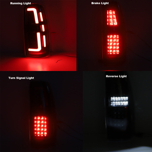 Đèn hậu LED mới với thấu kính trong suốt dành cho xe GMC Sierra 1500 2500 3500 đời 99-03 và phụ kiện xe hơi <span class=keywords><strong>Chevy</strong></span> <span class=keywords><strong>Silverado</strong></span> đời 99-02 - Product Image 4