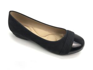 Zapatos planos antideslizantes de piel sintética para mujer, calzado profesional, negro - Product Image 4